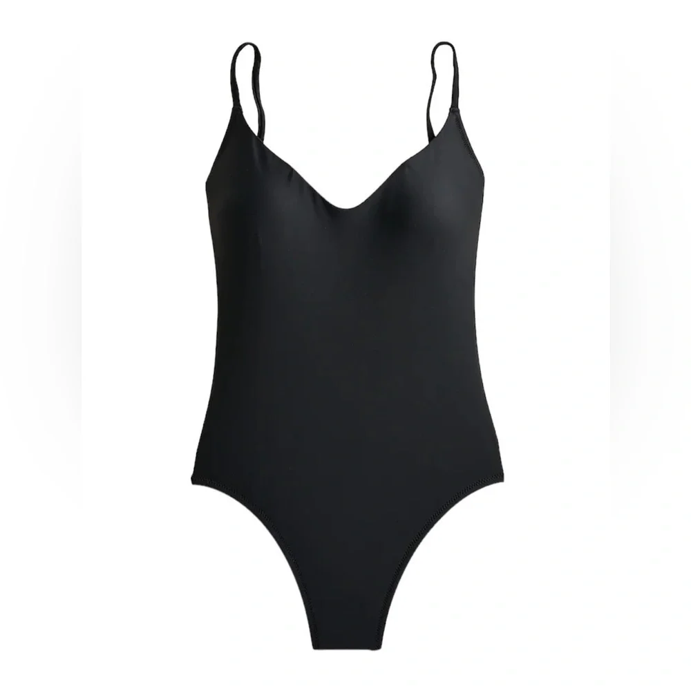 J.Crew Scoop Neck One Piece Swimsuit